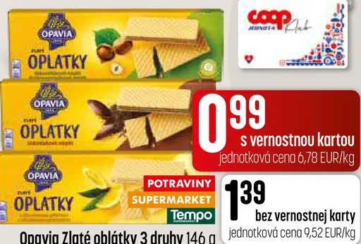 Zlaté oblátky – 3 druhy