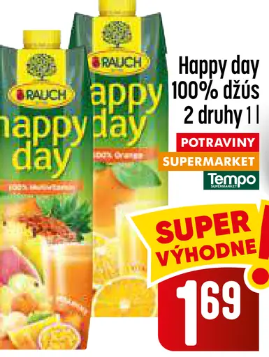 Happy Day džús 100 %