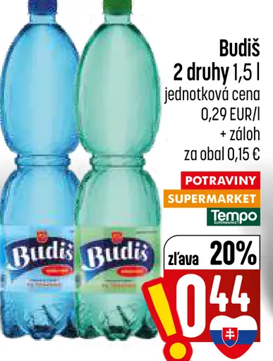 Budiš minerálna voda