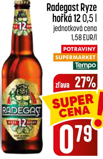 Radegast Ryze hořká 12