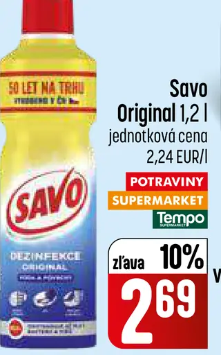 Savo Original dezinfekčný prostriedok