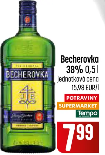 Becherovka 38 %