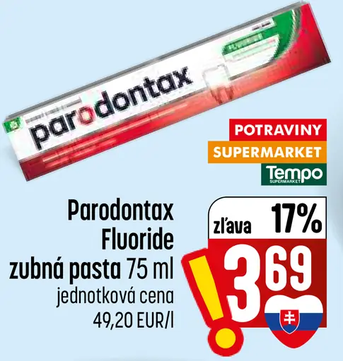 Parodontax Fluoride zubná pasta