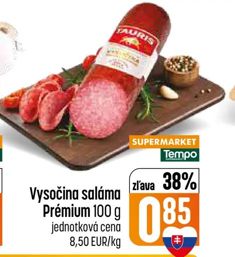 Vysočina saláma Premium