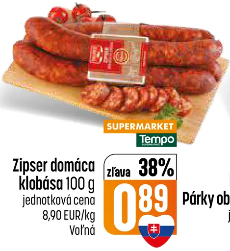 Zipser domáca klobása