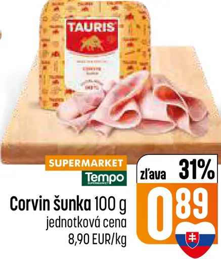 Tauris Corvin šunka