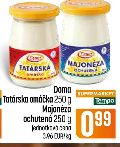 Doma Tatárska omáčka