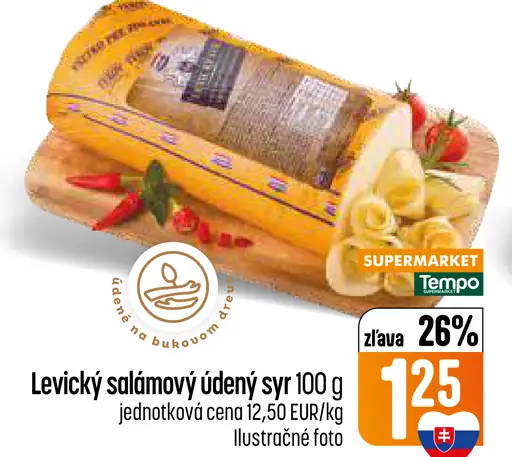 Levický salámový údený syr