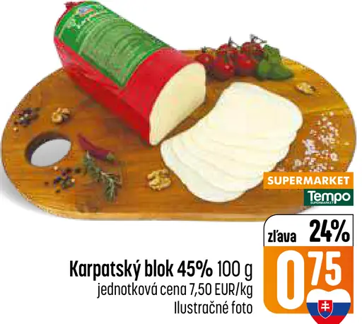 Karpatský blok 45%
