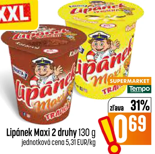 Lipánek maxi 2 druhy
