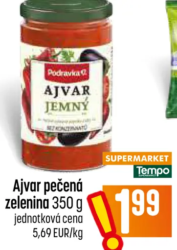 Podravka Ajvar pečená zelenina jemný