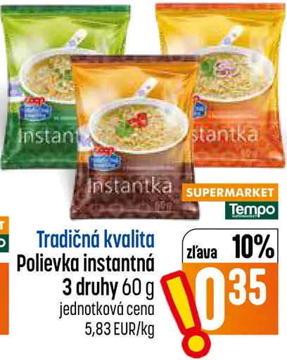 Vitana instantná polievka cestovinová