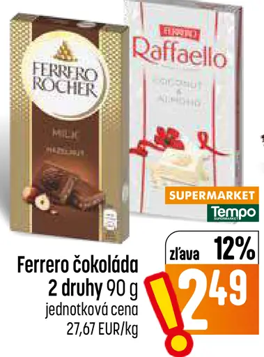 Ferrero čokoláda