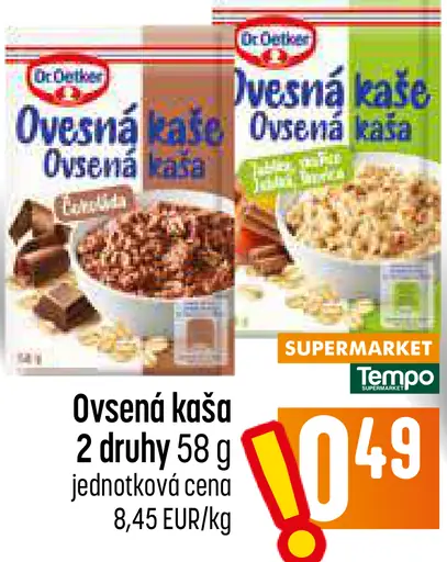 Ovsená kaša