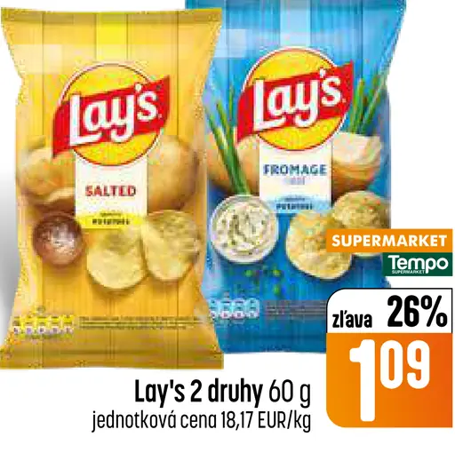 Lay's zemiakové lupienky