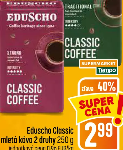 Eduscho Classic mletá káva