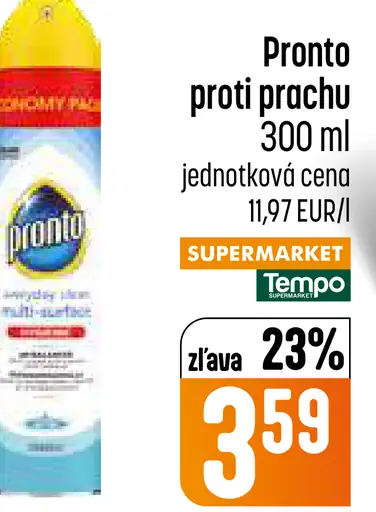 Pronto proti prachu