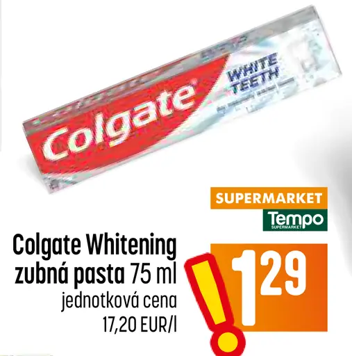 Colgate zubná pasta Whitening