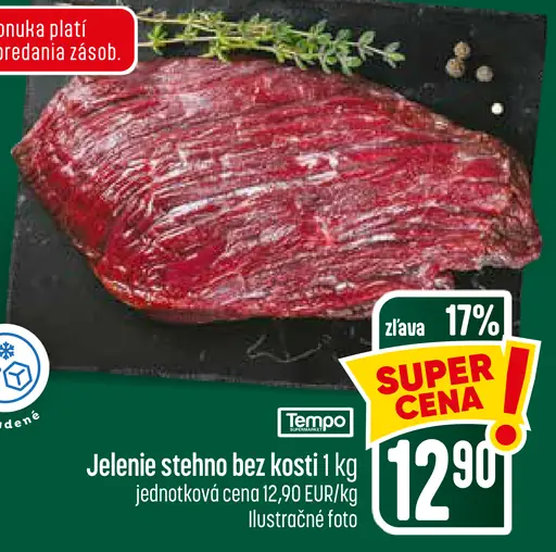 Jelenie stehno bez kosti