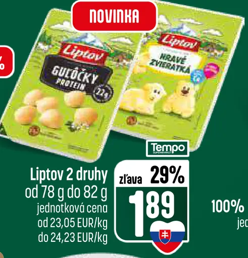 Liptov syrové výrobky, 2 druhy