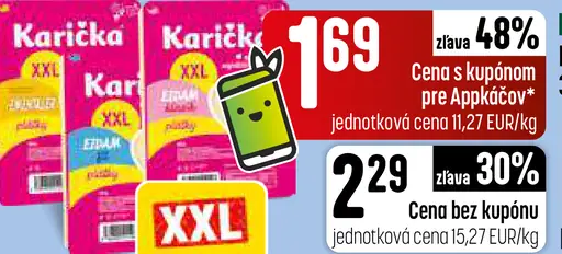 Karička plátky 3 druhy
