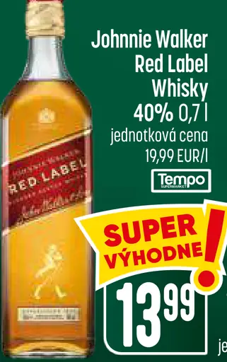 Johnnie Walker Red Label Whisky