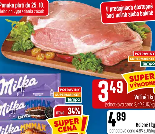 Milka čokoláda 3 druhy