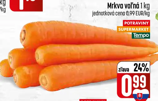 Mrkva voľná