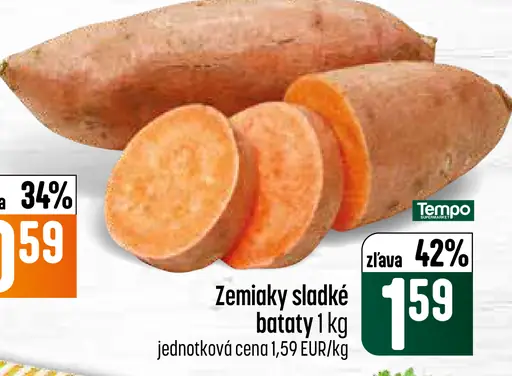 Zemiaky sladké batáty