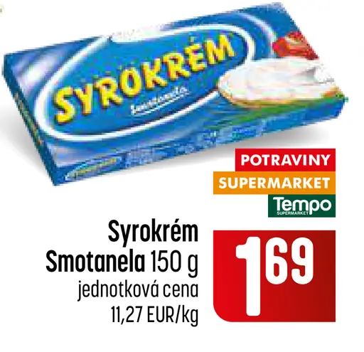 Syrokrém Smotanela