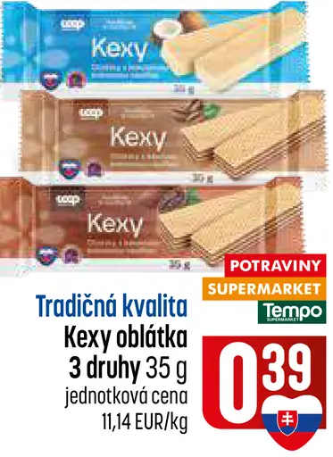 Kexy oblátka
