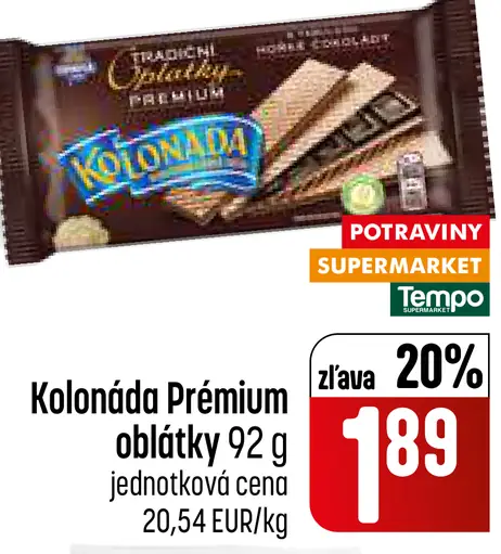 Kolonáda Premium oblátky