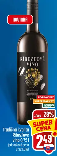 Ríbezľové víno