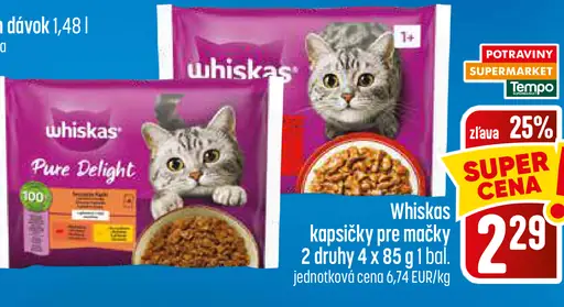Whiskas Kapsičky pre mačky