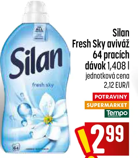 Silan avivážny prostriedok Fresh Sky