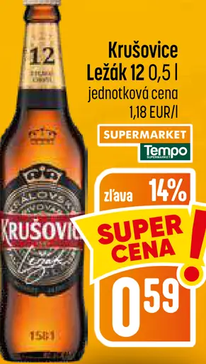 Krušovice ležák 12
