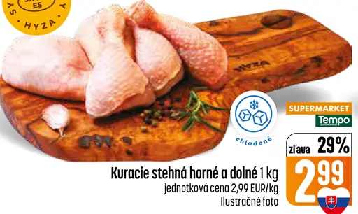 Kuracie stehná horné a dolné
