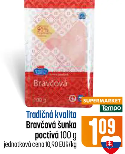 Bravčová šunka poctivá