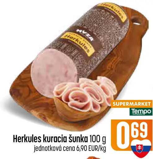 Herkules kuracia šunka