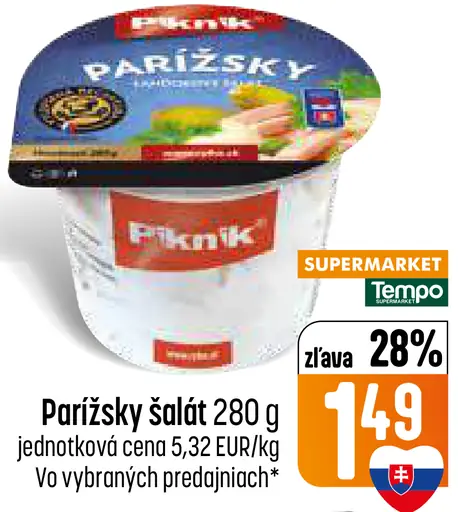 Parížsky šalát