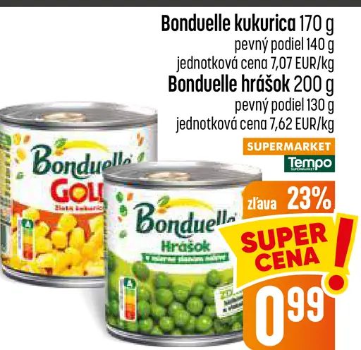 Bonduelle Kukuřica
