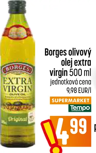 Borges Extra Virgin olivový olej