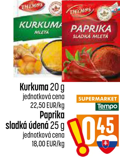 Paprika sladká údená