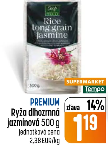 Ryža dlhozrnná jazmínová