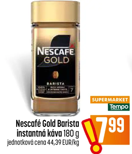NESCAFÉ GOLD Barista, instantná káva