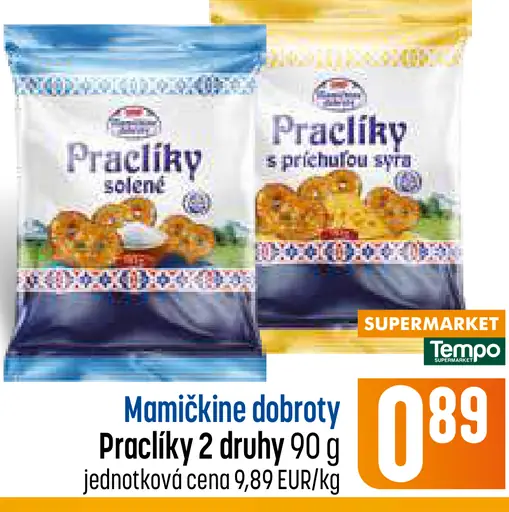 Mamčinine dobroty Praclíky