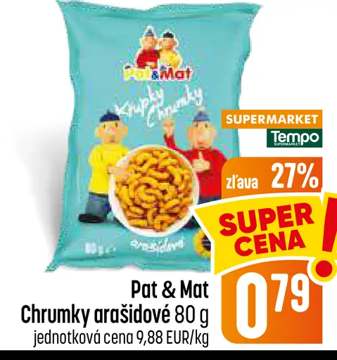 Put & Mat arašidové chrumky