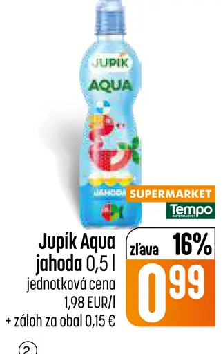 Jupík Aqua Jahoda