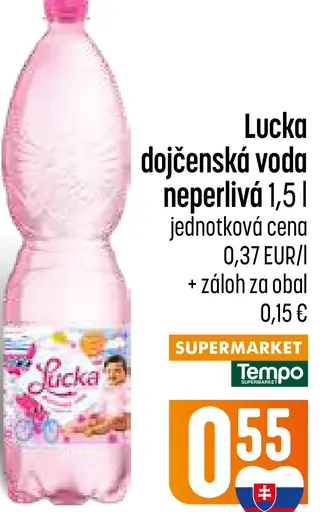Lucka dojčenská voda