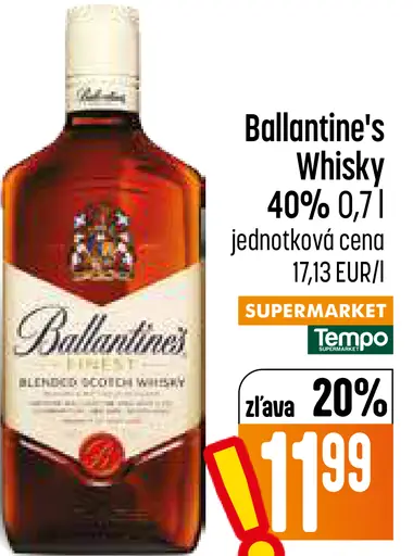 Ballantine's whisky
